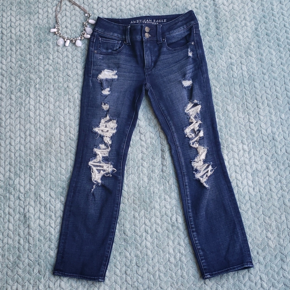 American eagle 360° super super stretch jeans